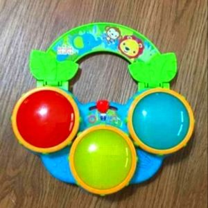 Bright Starts Safari Drum Musical Toy
